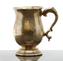 A George III-style silver mug