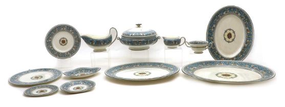 A Wedgwood Florentine porcelain dinner service,