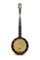 A banjo,
