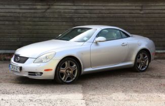 2006 Lexus SC430, finished in palladio silver