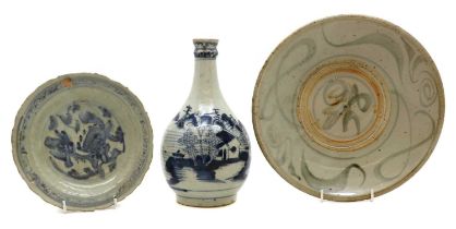 A collection of Chinese blue and white porcelain