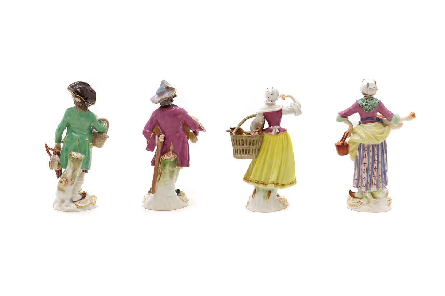 A group of four Meissen porcelain figures - Image 2 of 35
