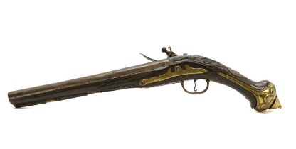 An Ottoman flintlock pistol