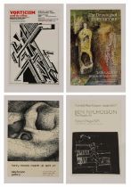 Three exhibition posters,