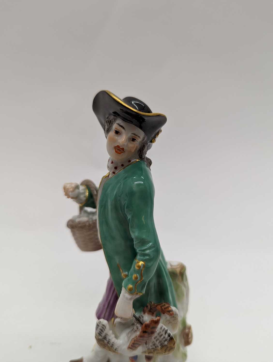 A group of four Meissen porcelain figures - Image 22 of 35