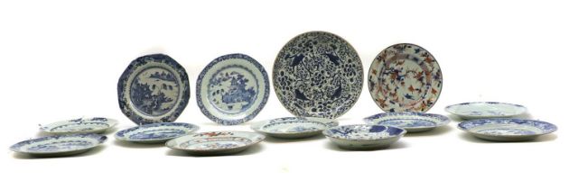 A collection of Chinese plates,