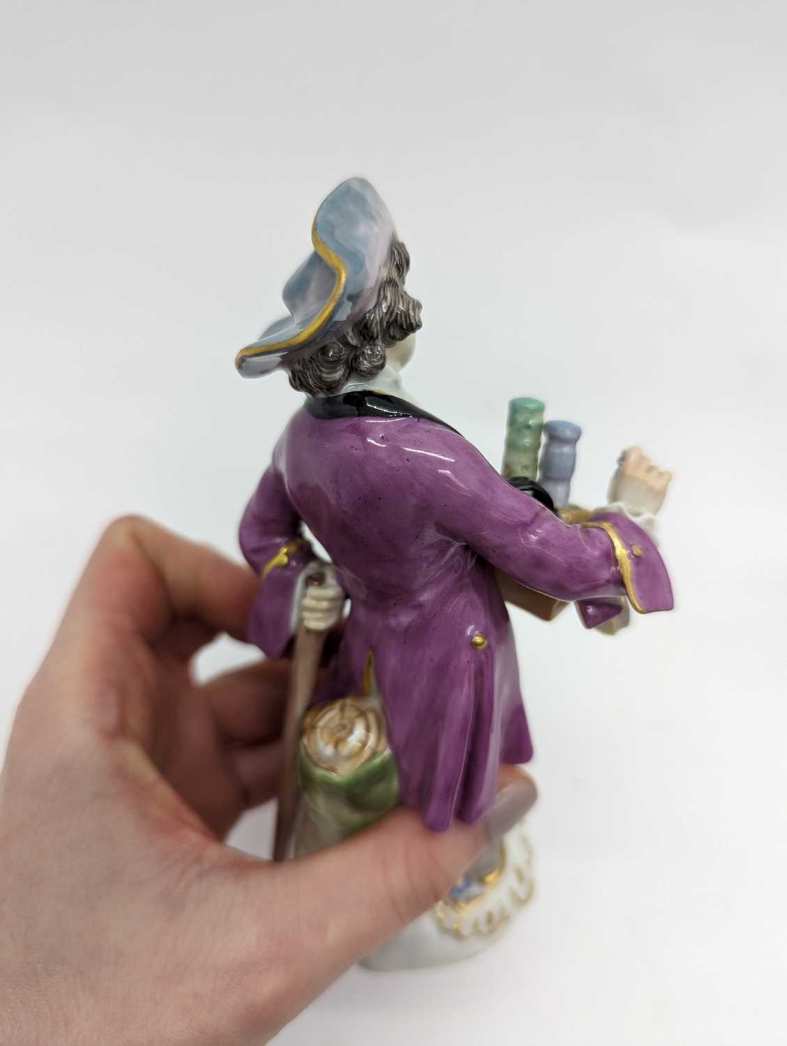 A group of four Meissen porcelain figures - Image 9 of 35