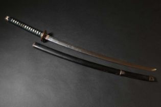 A Japanese katana,