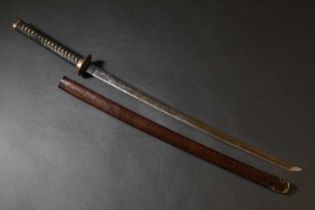 A Japanese katana,