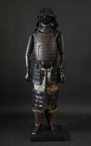 A Japanese gusoku (composite armour),