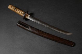 A Japanese wakizashi,