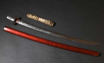 A Japanese katana,