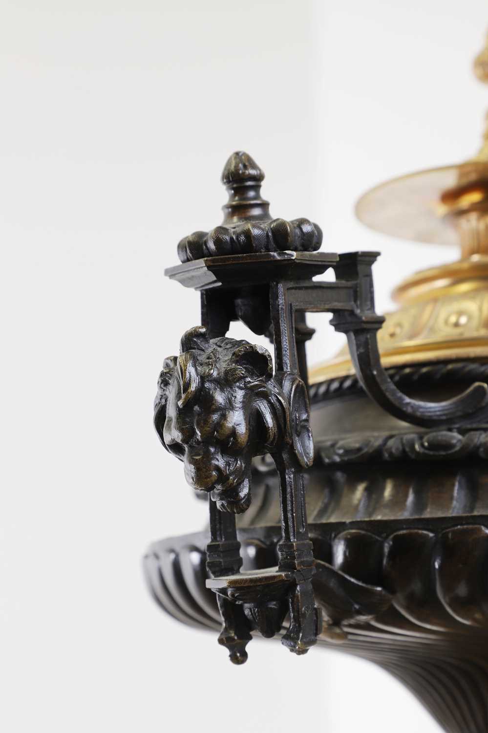 A Louis XVI-style marble, bronze and ormolu-mounted urn, - Image 2 of 17