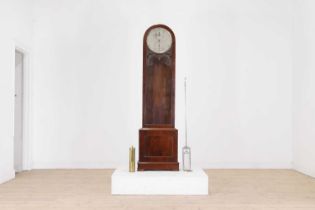 A mahogany regulator clock by Sir James Clark (1788-1870)