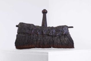 A fruitwood tar brush,