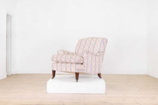 A 'Bridgewater' armchair by Howard & Sons,