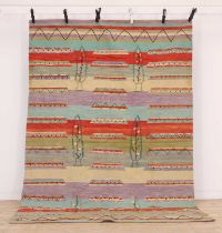 An Anatolian kilim rug,