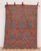 A Moroccan design kilim