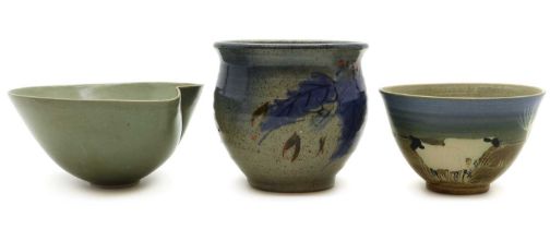 A Studio pottery bowl