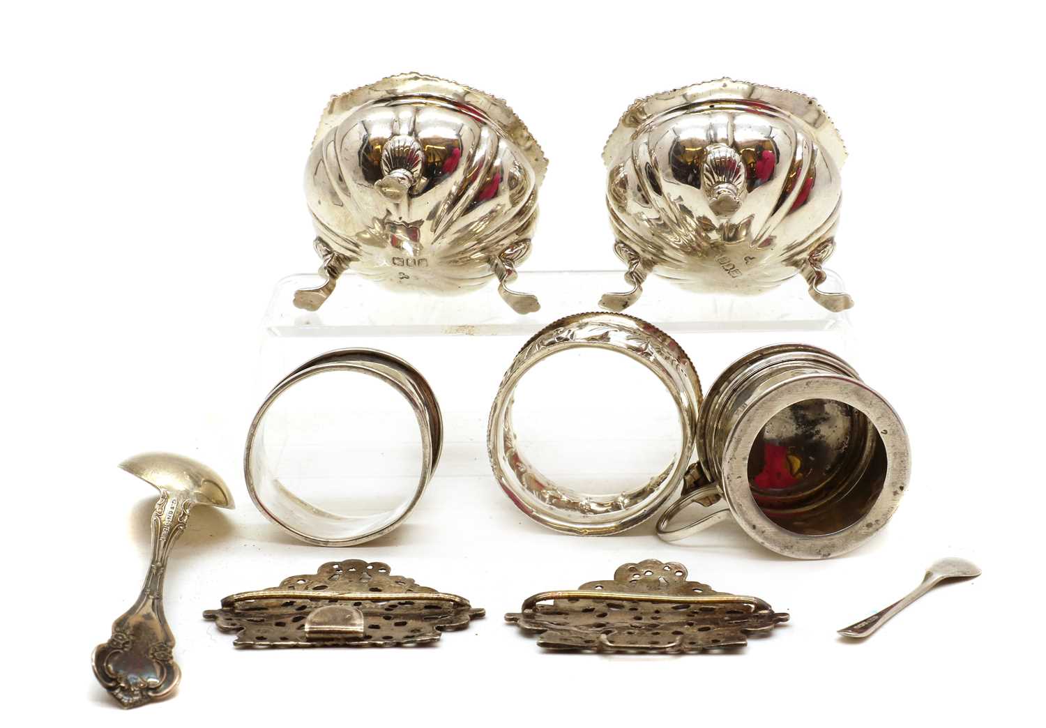 A collection of silver items, - Image 3 of 3