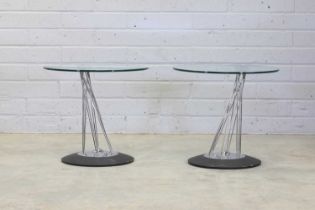A pair of Naos 'Gemelli' coffee tables,