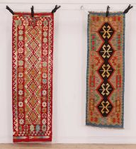 An Anatolian design kilim runner