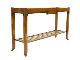 A Chinoiserie console table