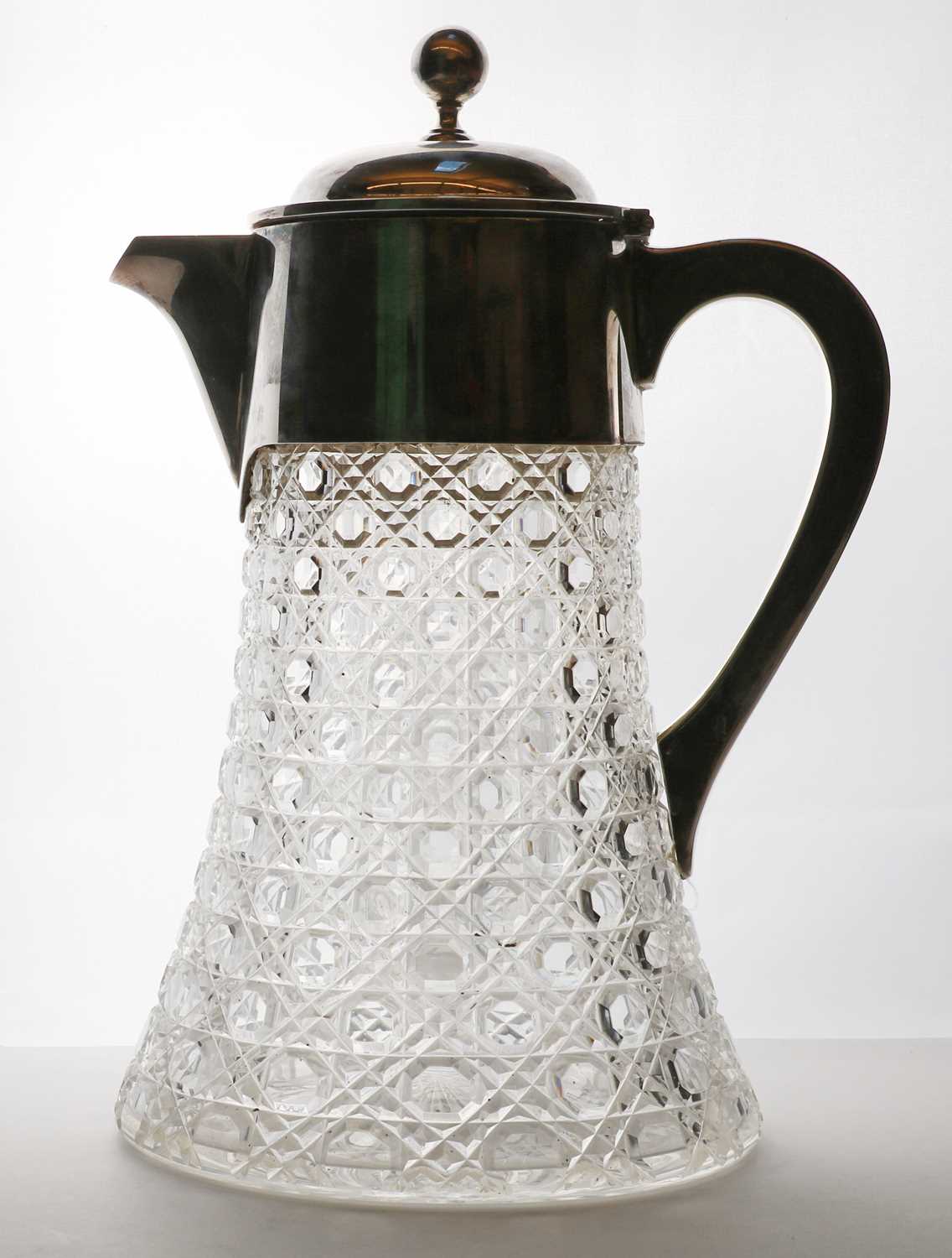 A silver plated and cut glass lemonade jug - Image 2 of 4