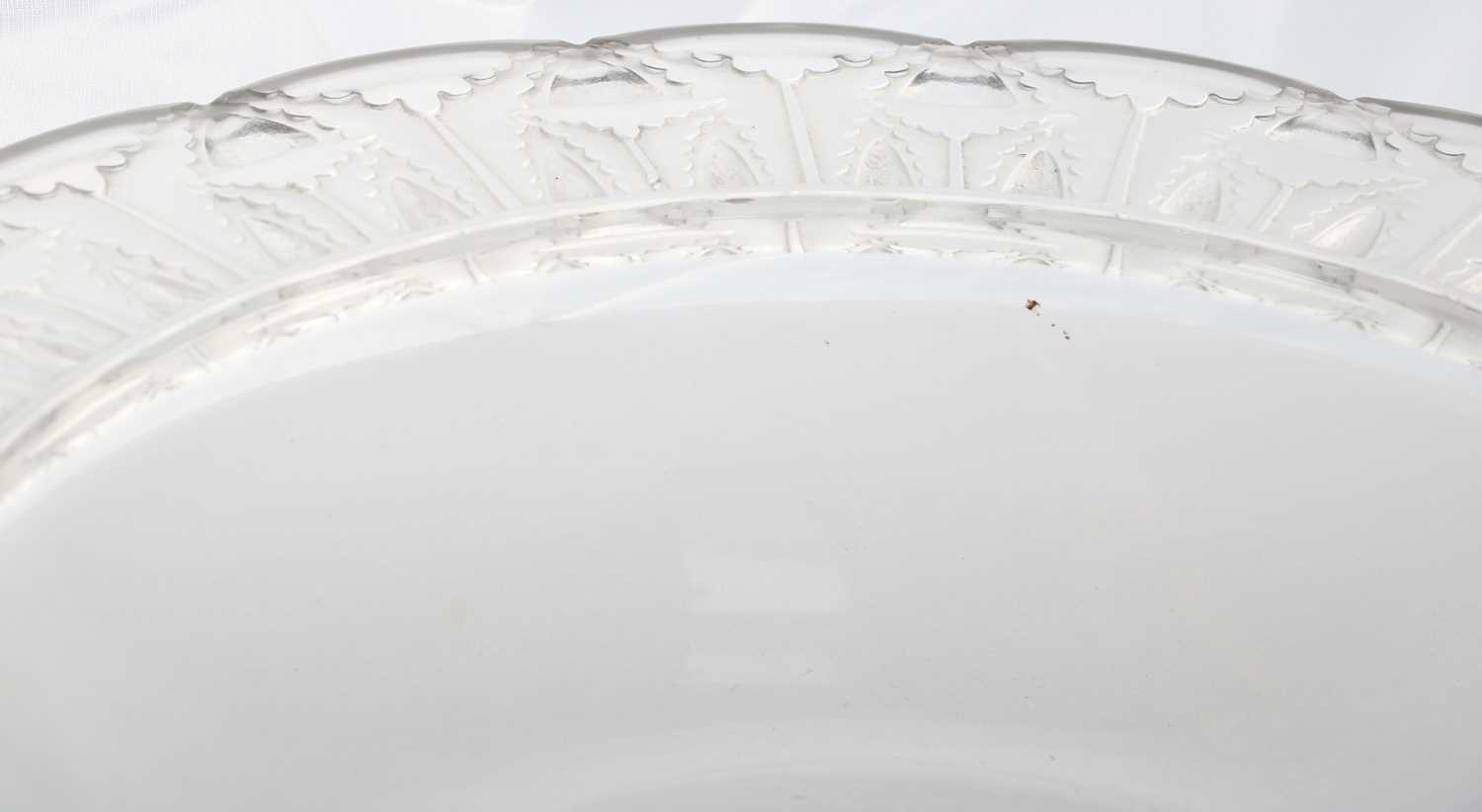 A Lalique 'Chevreuse' glass bowl, - Image 2 of 4