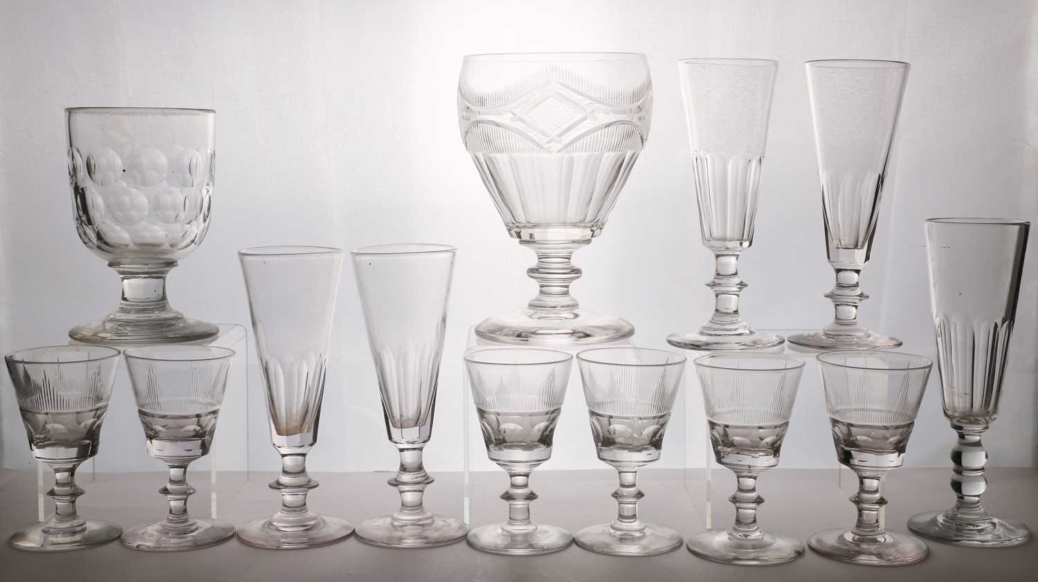 A collection of table glass - Image 2 of 2