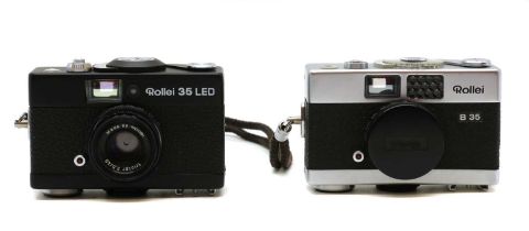 A Rollei 35 LED compact film camera
