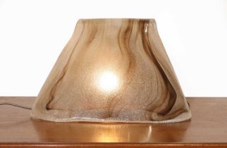 A Murano table lamp,