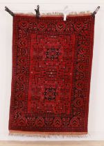 A Persian rug,