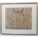 TO BE SOLD ON BEHALF OF THE SAM PILCHER TRUST JOHN OGILBY - an early hand-coloured map engraving, '