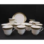 TO BE SOLD ON BEHALF OF THE RNLI A good and fine Royal Doulton eight-piece fine bone china tea