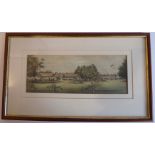 After Frank Wood - 'The Royal Naval College, Osbourne, Isle of Wight', print, framed and glazed (