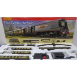 A 00 scale Hornby train set, 'The Golden Arrow': limited edition 1,728 of 2,000, complete with