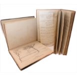 The 1861-1866 diary of the Rev. Edmund Dickie Kershaw (1827-1902) and another leather-bound volume