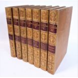 Novels and Romances of the Author of Waverley (Edinburgh 1824) in seven volumes