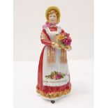 An unusual Royal Doulton figurine 'Old Country Roses H.N. 3992 (made to match the teaware of the