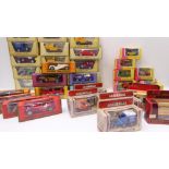 Forty-five boxed Matchbox and other diecast vehicles including 15 'Models of Yesteryear', a set of