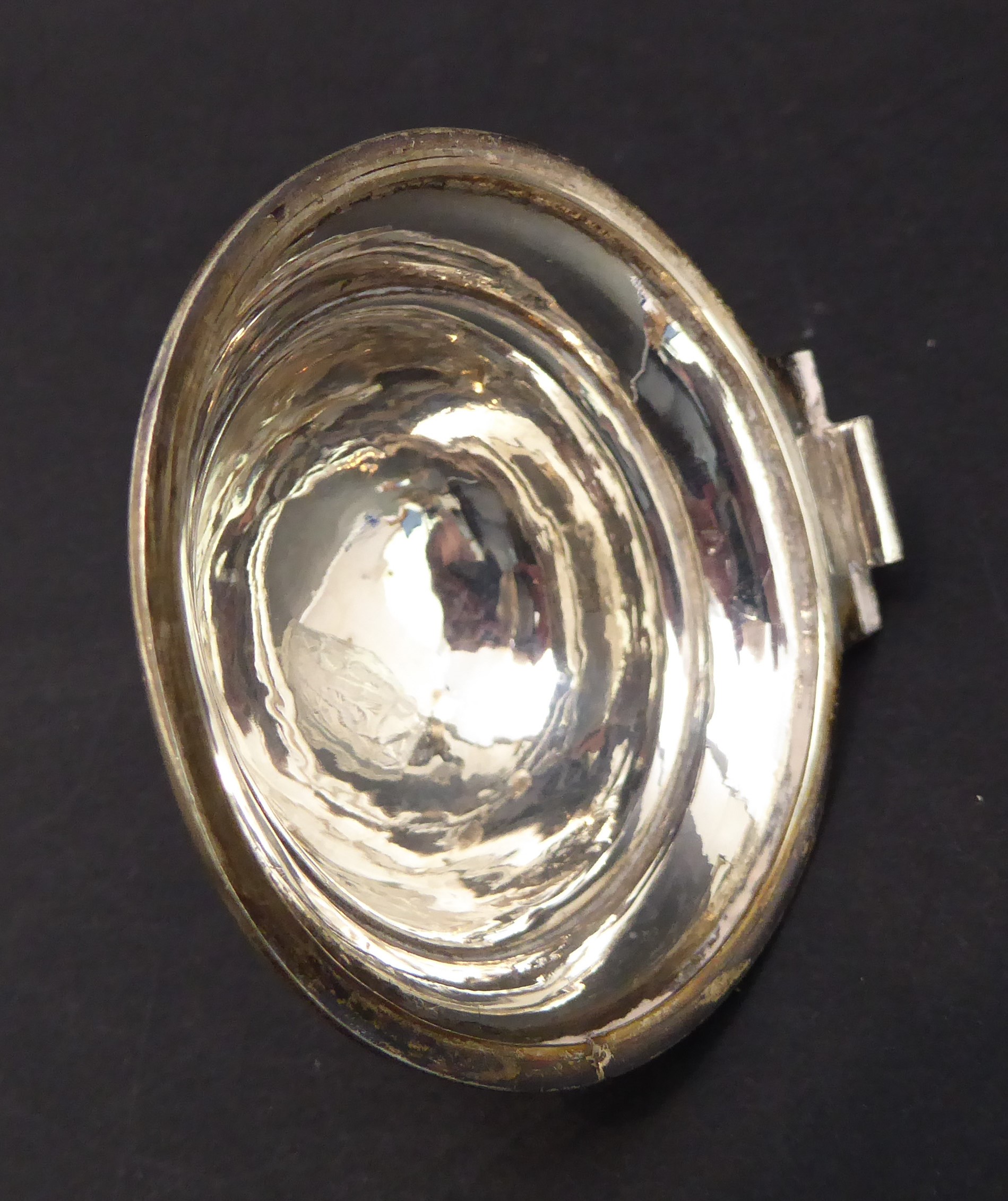 An early 20th century silver-mounted cut-glass claret jug, assayed Chester 1901 (hinged cover now - Image 3 of 6