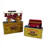 Two boxed Lesney models: 1. The Fowler 'Big Lion' Showman's Engine ( Y-9 Models of Yesteryear). 2.