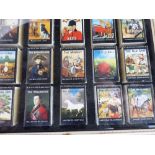 Two sets of Series A 'Tetley Inn Signs' matchboxes (nos. 1-24) (The glazed frames 32 x 27 cm).