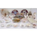 A good quantity of Wedgwood, Aynsley, Poole and various Oriental ceramics to include: two Imari