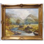 PRUDENCE TURNER (1930-2007) - 'Great Gable, Cumberland' oil on canvas signed lower left, (48 x 59