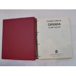 Stamps from Canada in purposed well-filled Stanley Gibbons album, 1967-1994, mint and used, many