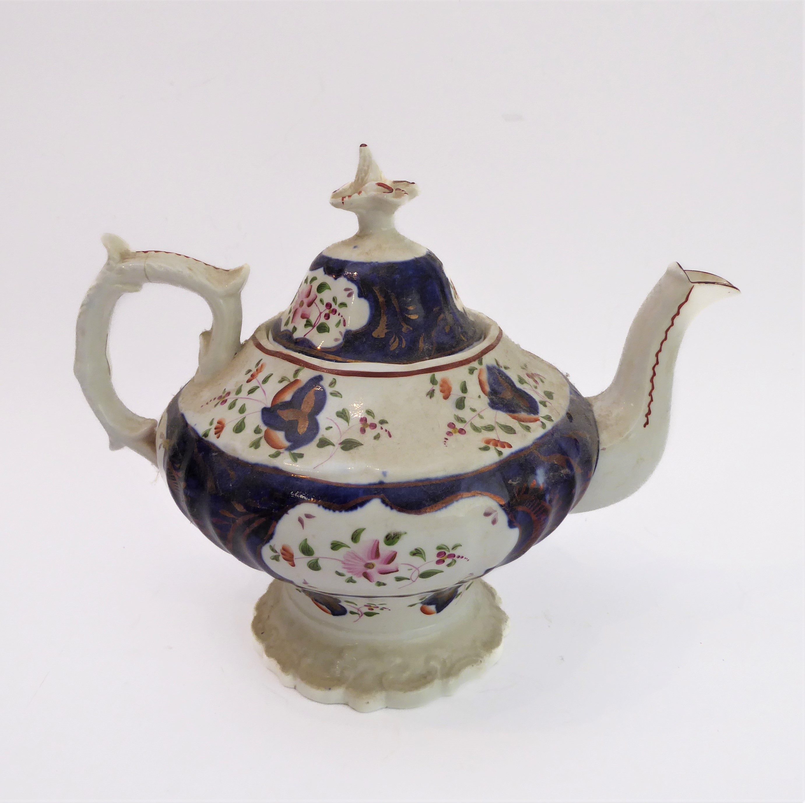 A large selection of late 19th and early 20th century Gaudy Welsh teawares and china: 4 teapots - Image 15 of 22