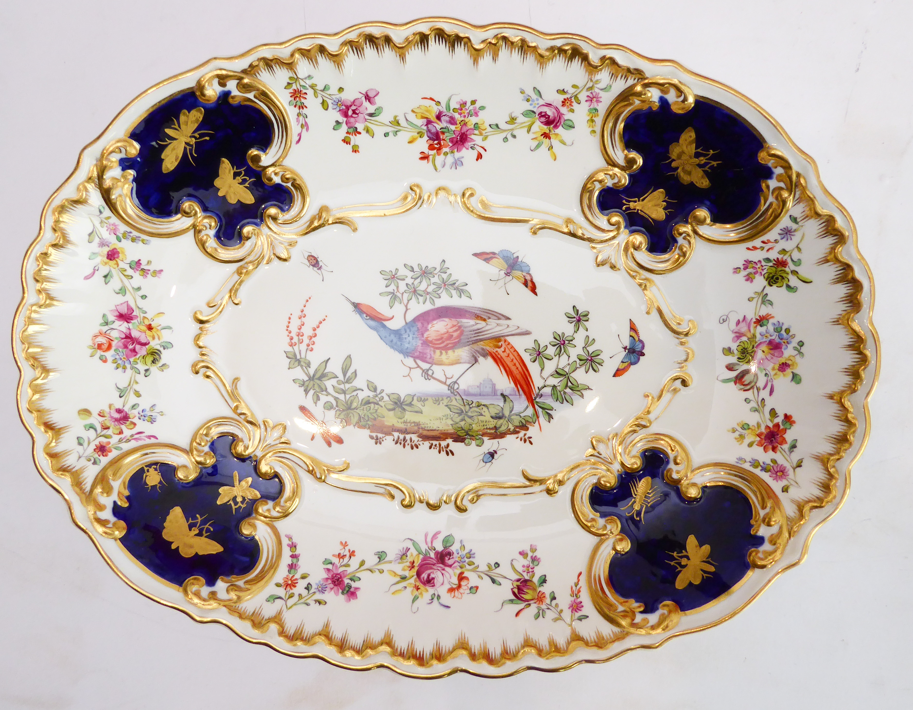 An interesting selection of mostly 19th century china to include: a fine quality Copeland dessert - Image 2 of 16