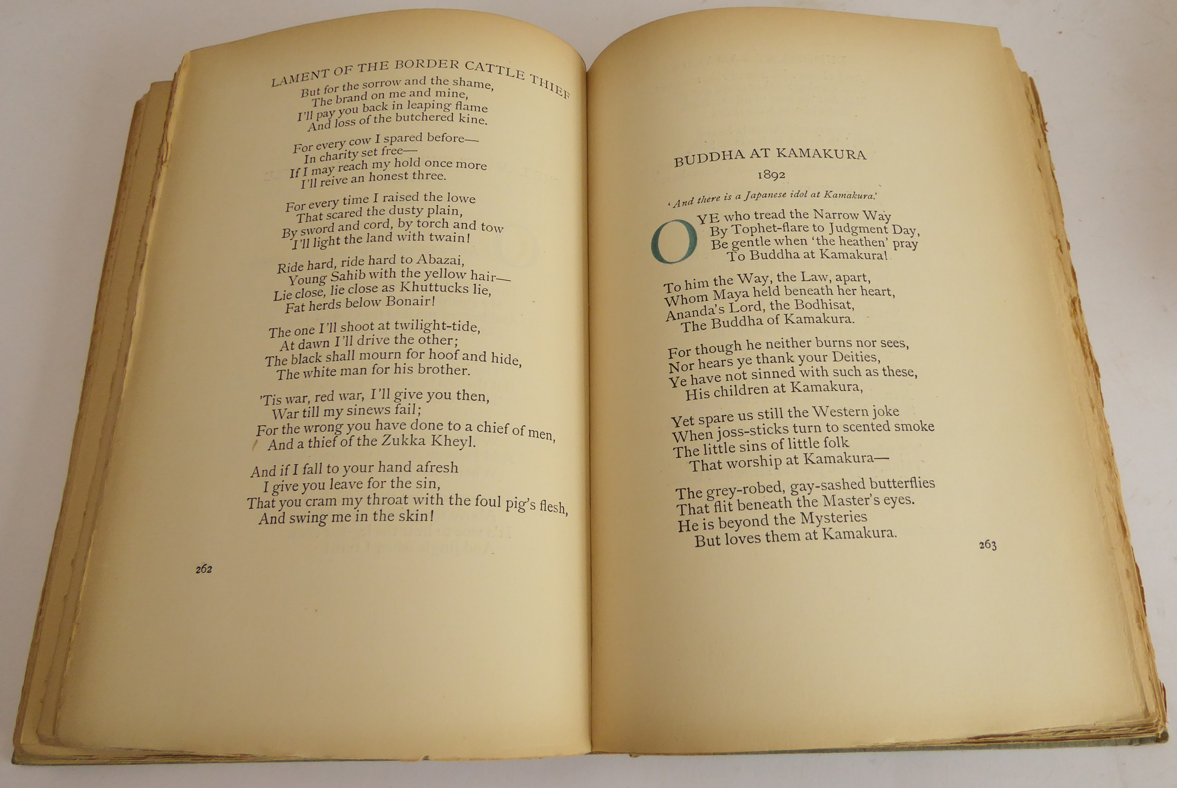 Four Rudyard Kipling and four other other volumes: 'The Jungle Book' (Macmillan & Co 1896); 'The - Image 4 of 12